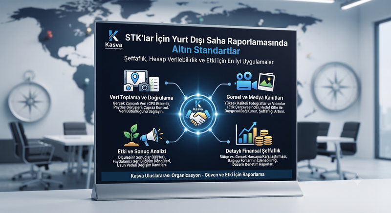 STK'lar İçin Yurt Dışı Saha Raporlamasında Altın Standartlar